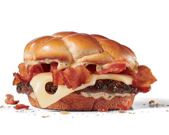Order Bacon & Swiss Buttery Jack® food online from Jack in the Box store, Charlotte on bringmethat.com