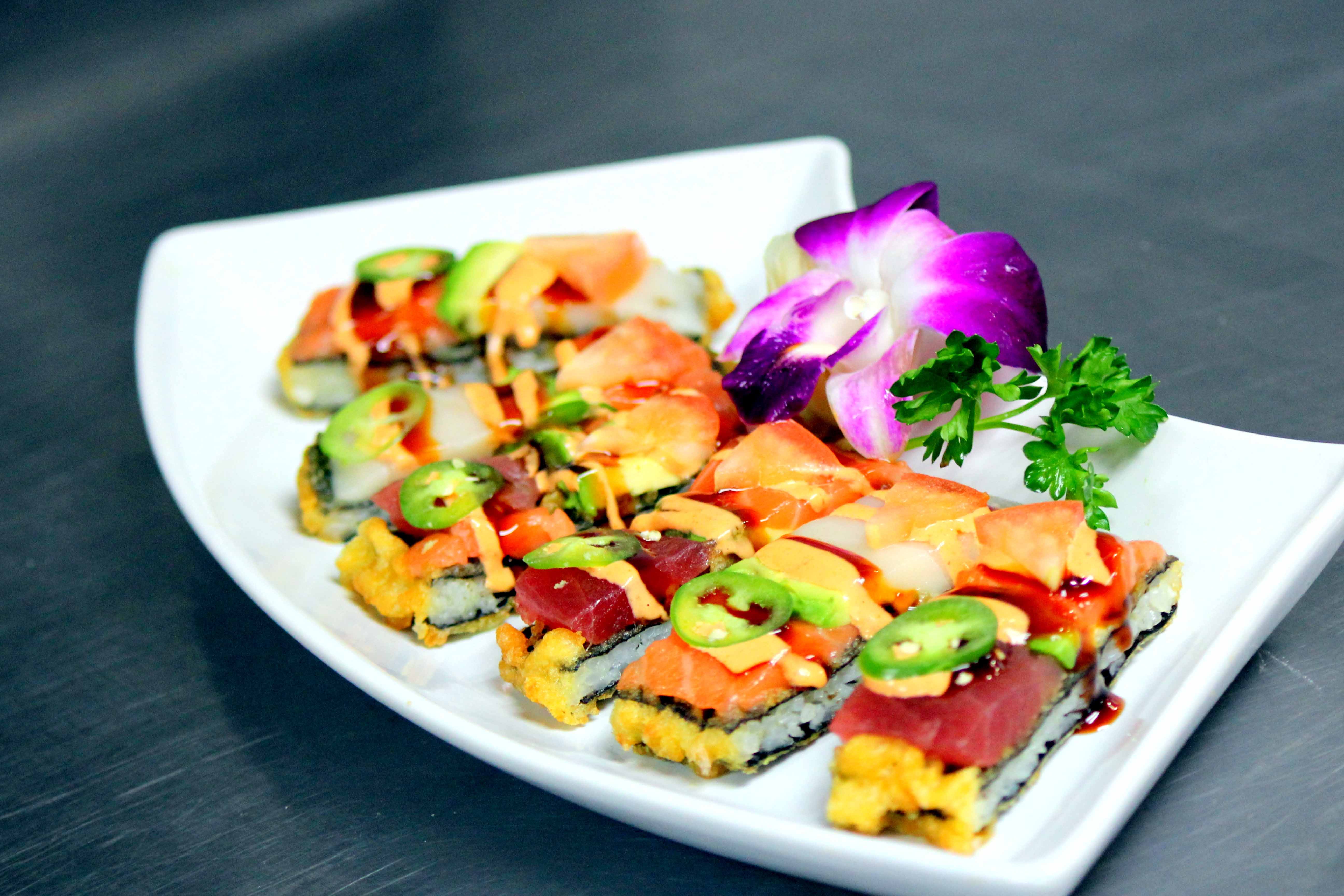 Order Sushi Pizza food online from Ginger Exchange Symphony store, Boston on bringmethat.com