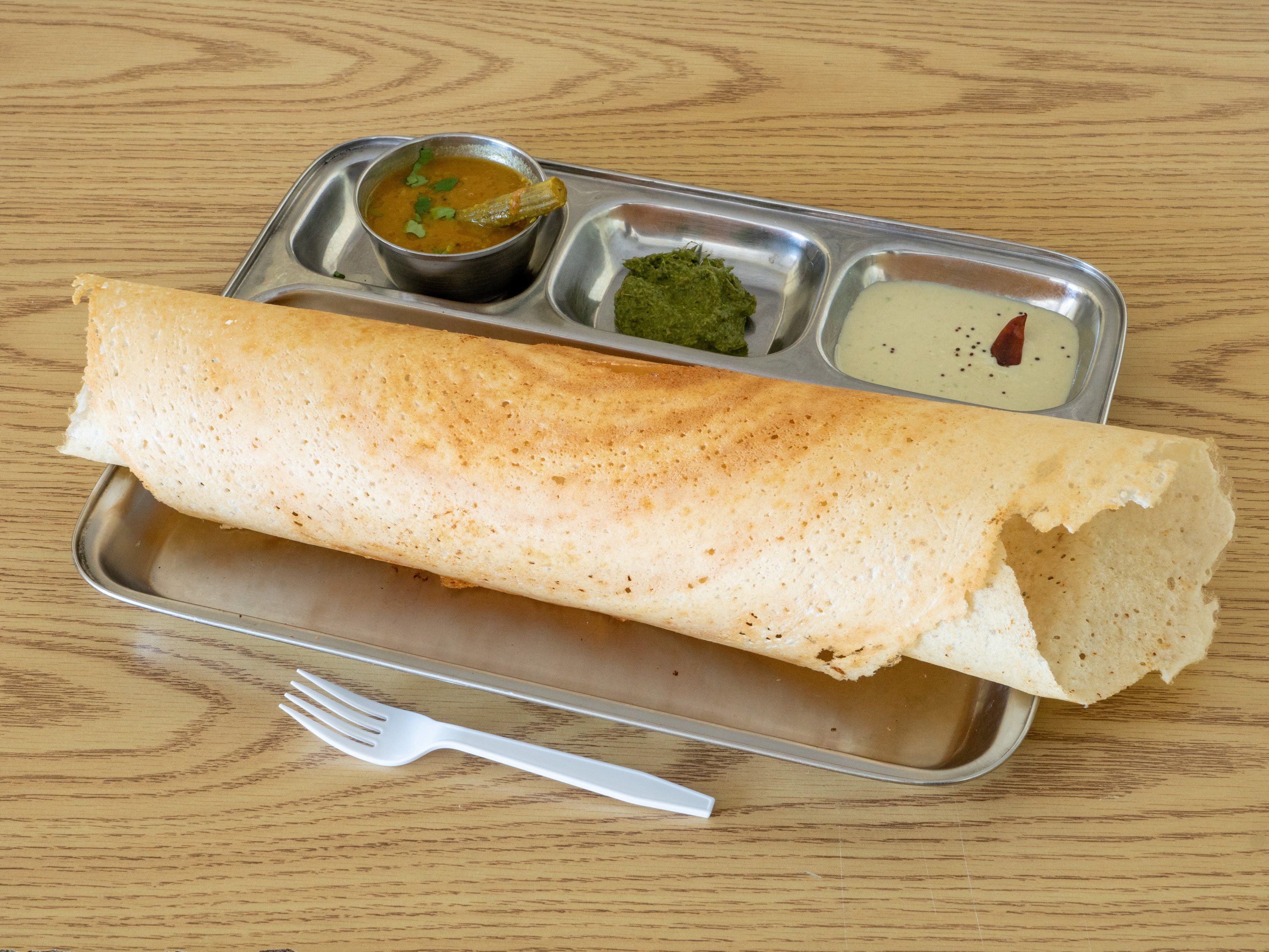 Order Plain Dosa food online from Kabobs Indian Grill store, Minneapolis on bringmethat.com