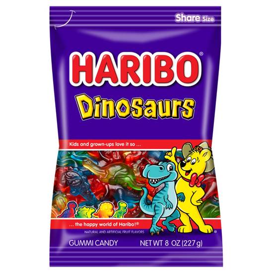 Order Haribo Dinosaurs Fruity Gummy Candy, 8 OZ food online from Cvs store, Killeen on bringmethat.com