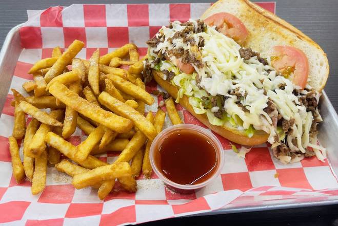Order Philly Steak Sandwich food online from Chick Fish store, Goodlettsville on bringmethat.com