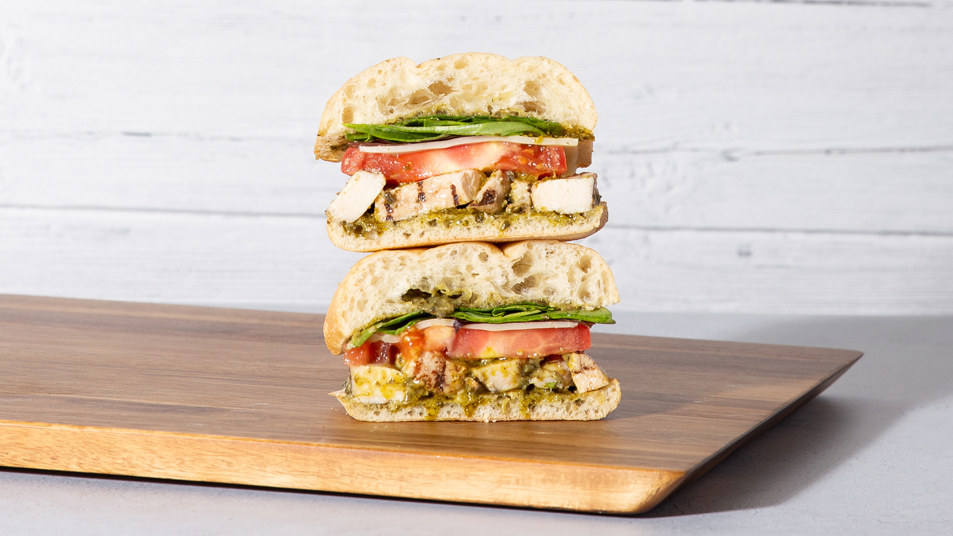Order Chicken Pesto food online from Sunnyvale Farms Sandwiches store, San Diego on bringmethat.com