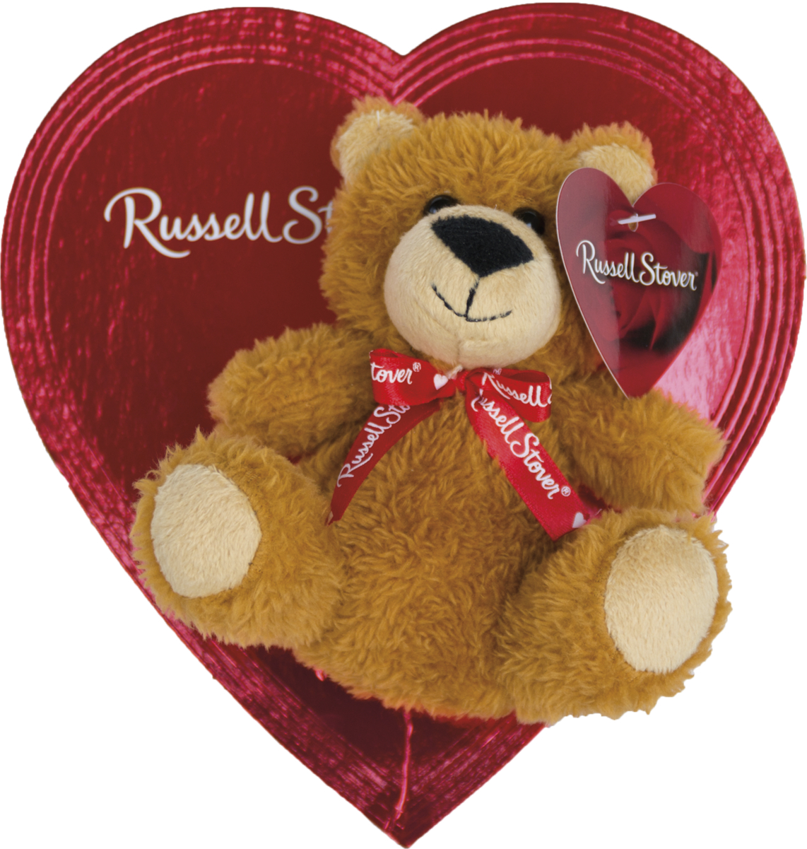 Order Russell Stover Assorted Chocolates, Heart Box with Toy Bear - 3.1 oz food online from Rite Aid store, MILLER PLACE on bringmethat.com