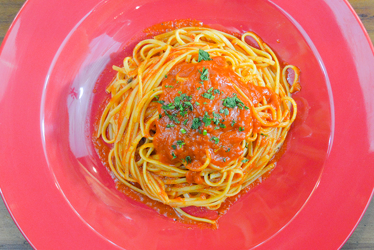 Order Pasta with Tomato Sauce food online from Ciconte's Italia Pizzeria store, Swedesboro on bringmethat.com