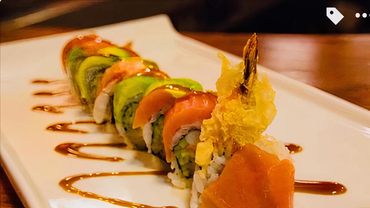 Order 10. Sweetheart Roll food online from Megu Sushi Japanese Cuisine store, Cherry Hill on bringmethat.com
