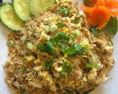 Order Crab Fried Rice food online from Thai Pasta store, Carlsbad on bringmethat.com
