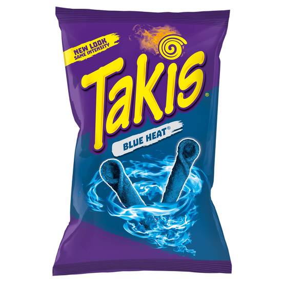 Order Takis Blue Heat Hot Chili Pepper Rolled Tortilla Chips, 9.9 OZ food online from Cvs store, FARGO on bringmethat.com