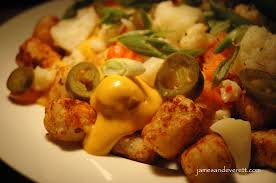 Order Tater Tot Nachos food online from Bully Pub & Grill store, North Myrtle Beach on bringmethat.com