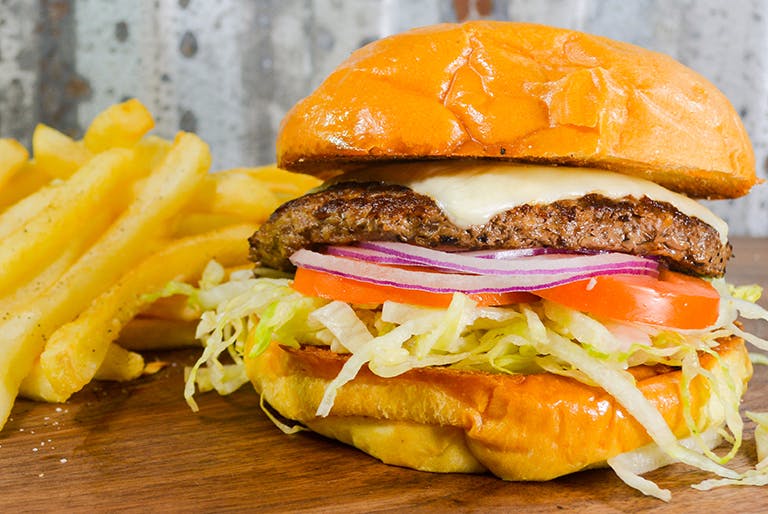 Order Classic Cheeseburger - Burger food online from Ciconte's Italia Pizzeria store, Gibbstown on bringmethat.com