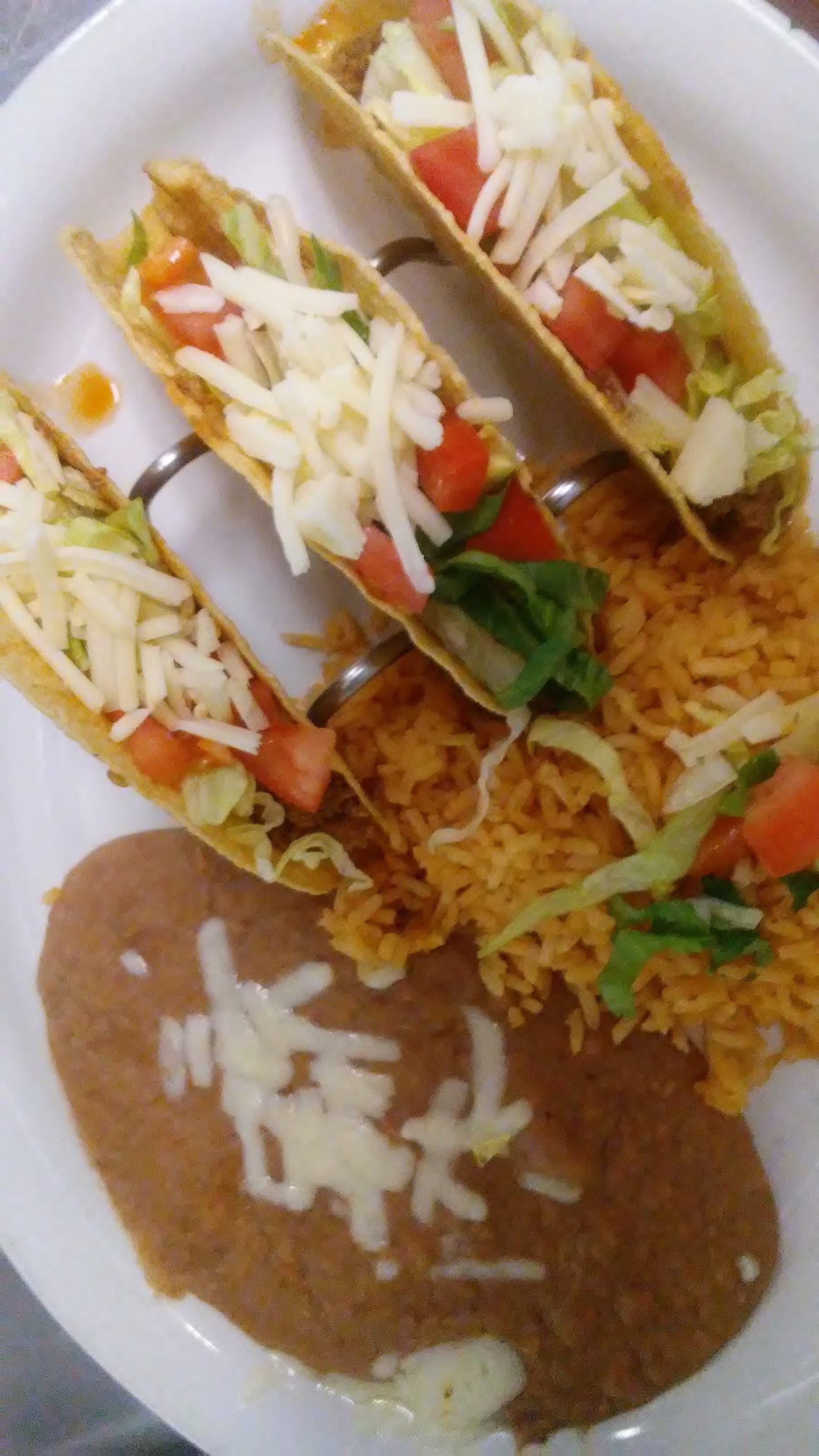 Order Beef Hard Tortilla Taco food online from Jalapeno Mexican Restaurant store, Lawrenceville on bringmethat.com