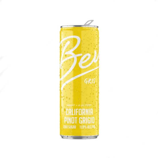 Order Bev Canned Wine - Pinot Gris 750ml | 14% abv food online from Pink Dot Logan Heights store, San Diego on bringmethat.com