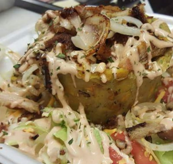 Order Plain Mofongo food online from Flama Tropical Food Truck store, Allentown on bringmethat.com