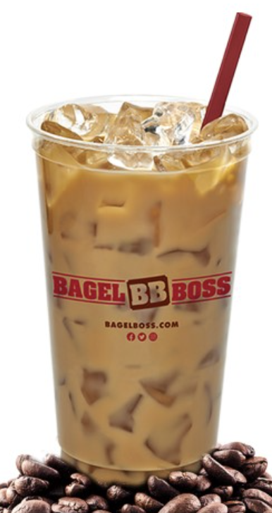Order Iced Coffee food online from Bagel Boss store, New York on bringmethat.com