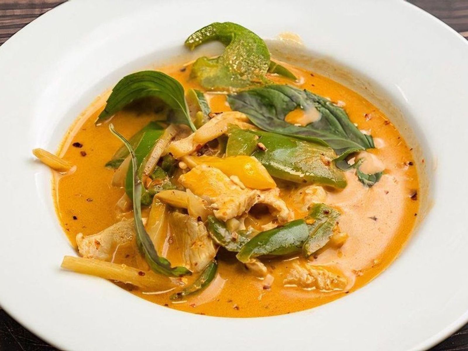 Order E1. Gang Red Curry food online from California Chopsticks store, Chino on bringmethat.com