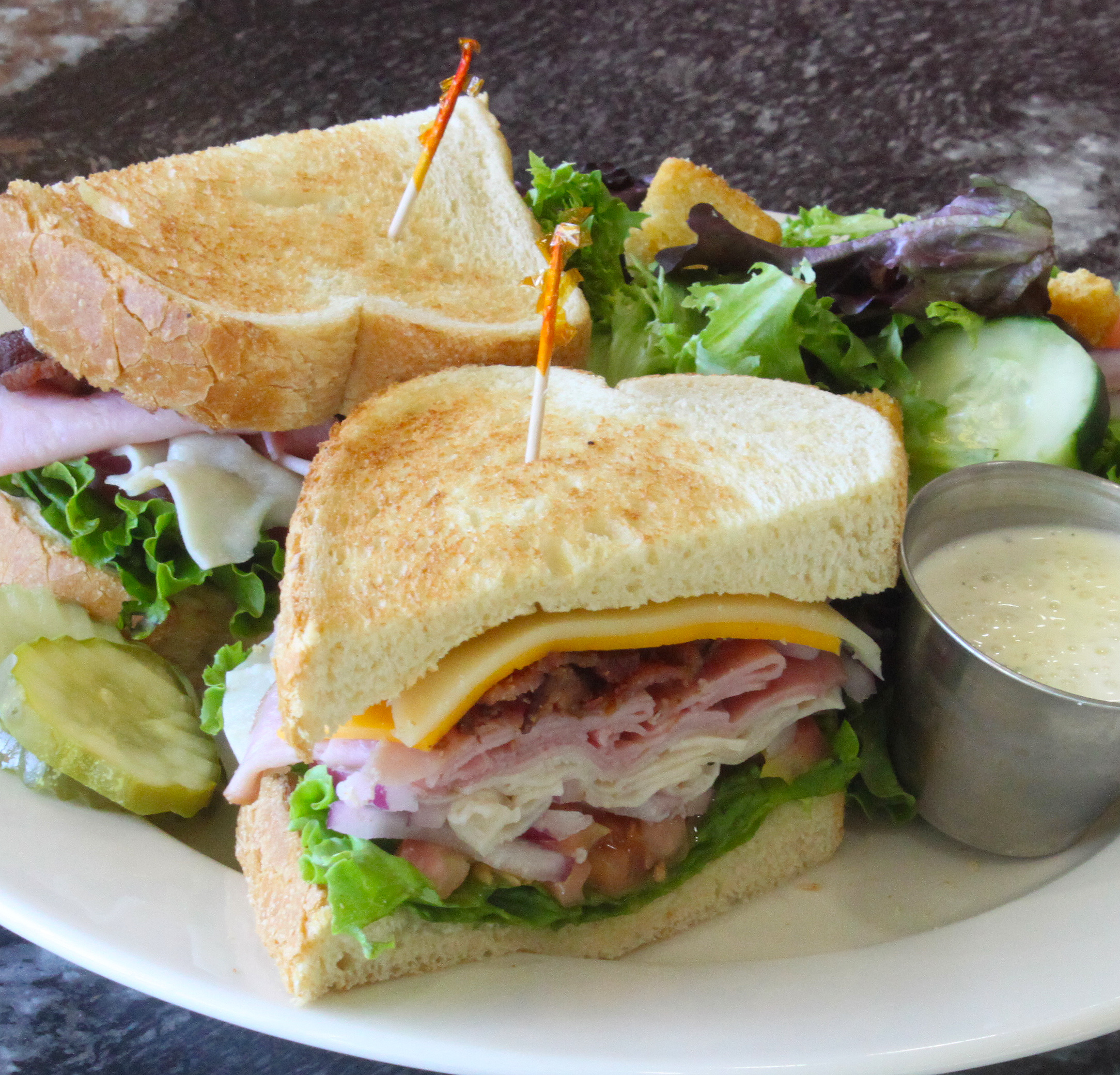Order Club Sandwich food online from Quinn Restaurant & Lounge store, Boise on bringmethat.com
