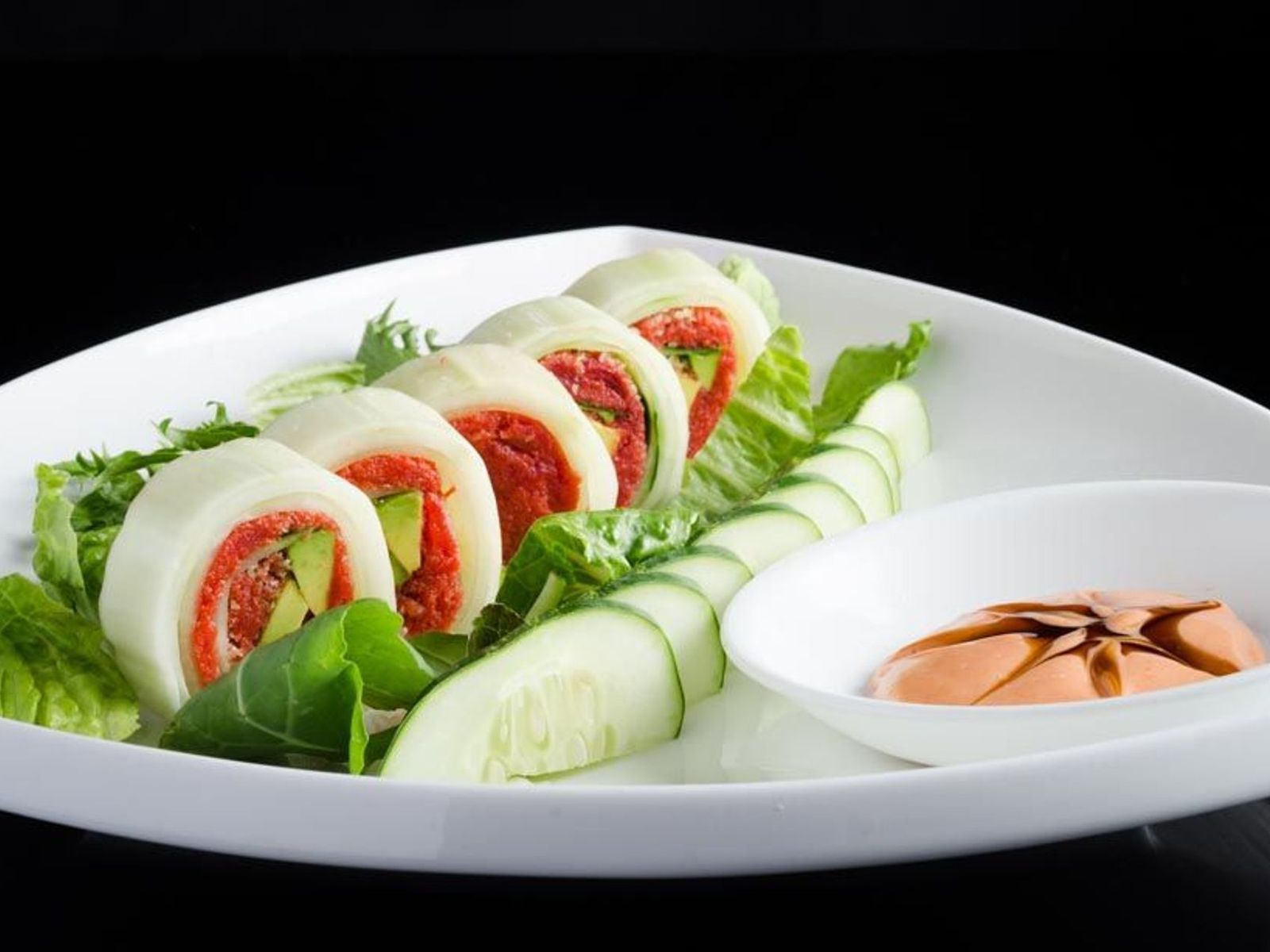 Order Naruto Roll (5 pc) food online from cafe muscat store, Fresh Meadows on bringmethat.com