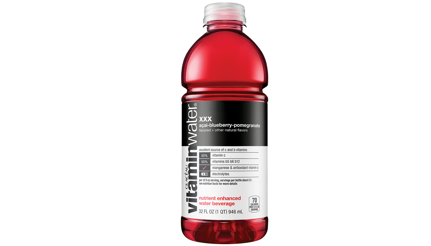 Order Vitamin Water XXX 32oz food online from Extramile store, Desert Hot Springs on bringmethat.com