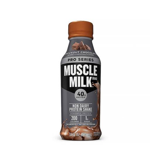 Order Muscle Milk 40g - Chocolate 14oz food online from Pink Dot Venice/Sm store, Santa Monica on bringmethat.com