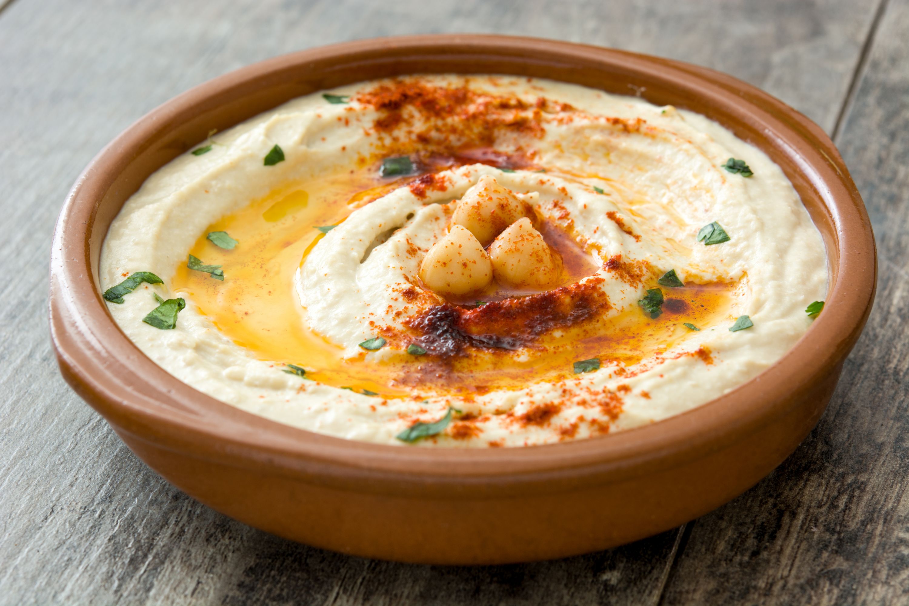 Order Hummus food online from Rosewater Middle Eastern Grill store, Pittsburgh on bringmethat.com