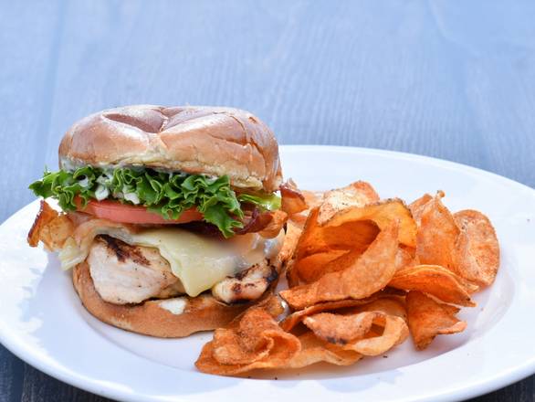 Order Grilled Chicken Ranch Sandwich food online from The Boathouse at Short Pump store, Richmond on bringmethat.com