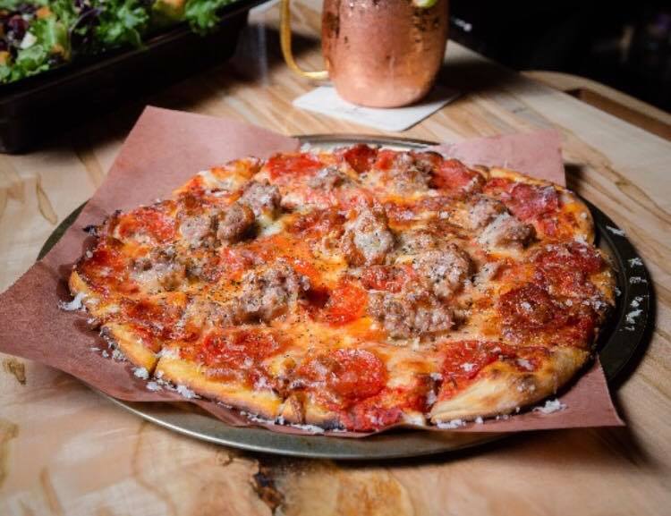 Order Cowabunga Pizza food online from Moe Tavern & Brewing store, Cleveland on bringmethat.com
