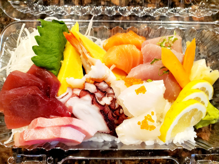 Order Chirashi food online from Ike's Japanese Kitchen store, San Francisco on bringmethat.com