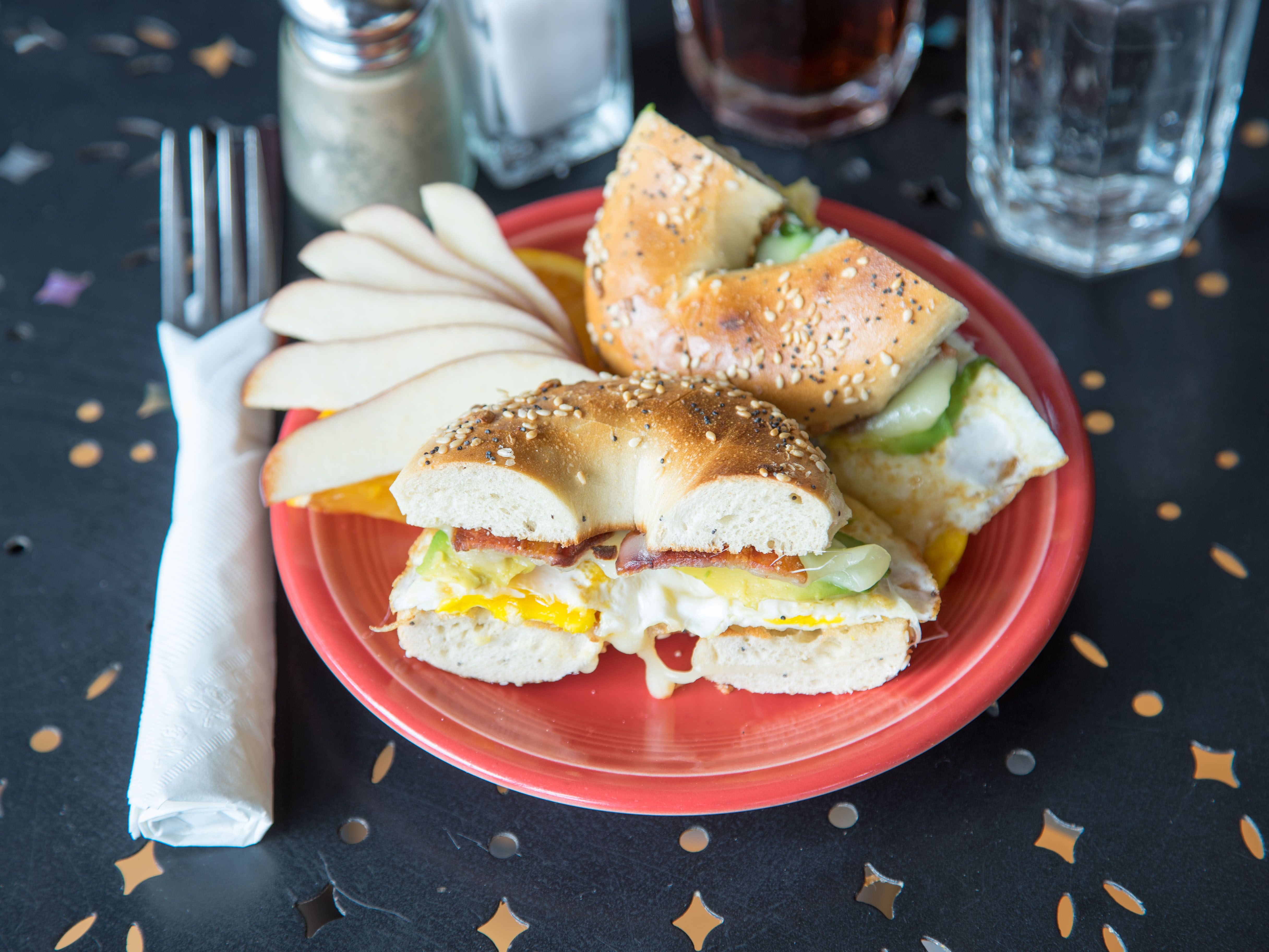 Order Mt. Ventoux Breakfast Sandwich food online from Velo Rouge Cafe store, San Francisco on bringmethat.com