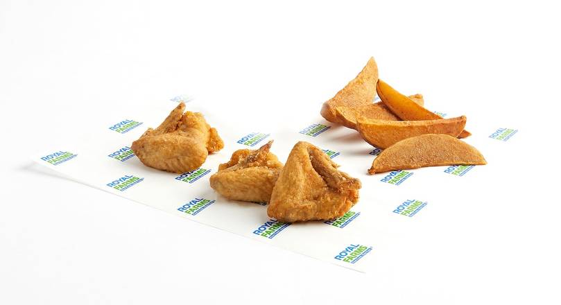 Order 3 Piece Wing Meal food online from Royal Farms store, Millsboro on bringmethat.com