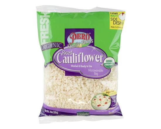 Order Pero Family Farms · Organic Riced Cauliflower (10 oz) food online from Safeway store, Mount Airy on bringmethat.com