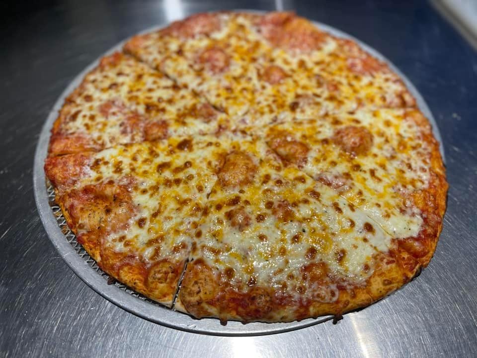 Order Cheese Pizza - Medium 14" food online from Kato Pizzeria store, Mankato on bringmethat.com