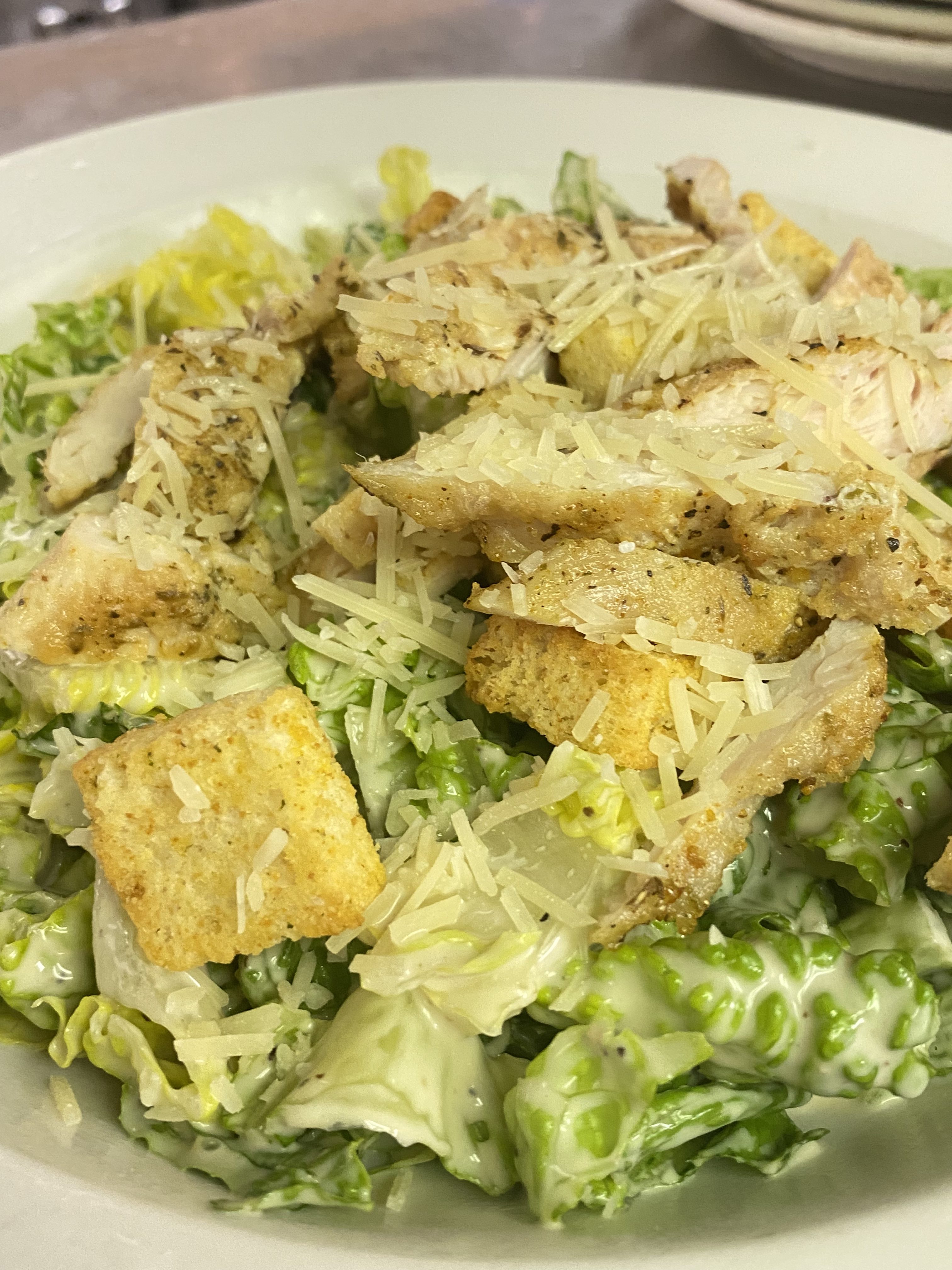Order Caesar Salad food online from Carver Family Restaurant store, Richmond on bringmethat.com