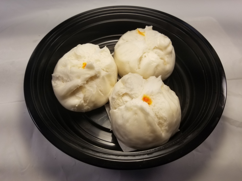 Order Steamed Chicken Bao (3pcs.) food online from Lucky Deli store, Los Angeles on bringmethat.com