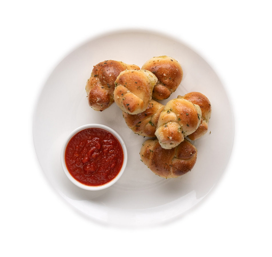 Order 6 Garlic Knots food online from The Mad Cook Pizza store, Nashville on bringmethat.com