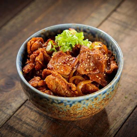 Order Spicy Pork Bowl food online from Yoshiharu Ramen store, Orange on bringmethat.com