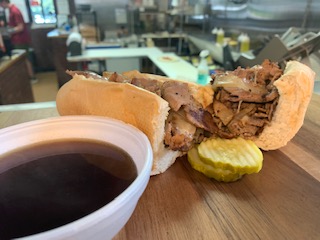 Order Wednesday French Dip Combo food online from Jersey Boyz Subs & Deli store, Overland Park on bringmethat.com