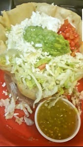 Order South of the Border Salad food online from El Charro Bar & Grill store, Turlock on bringmethat.com