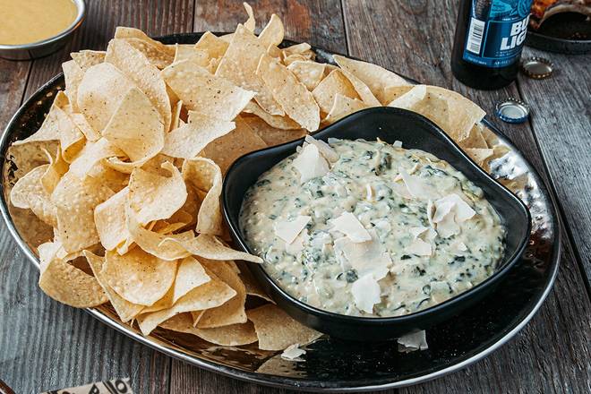 Order Party Pack Spinach & Artichoke Dip food online from Logan Roadhouse store, Roanoke on bringmethat.com