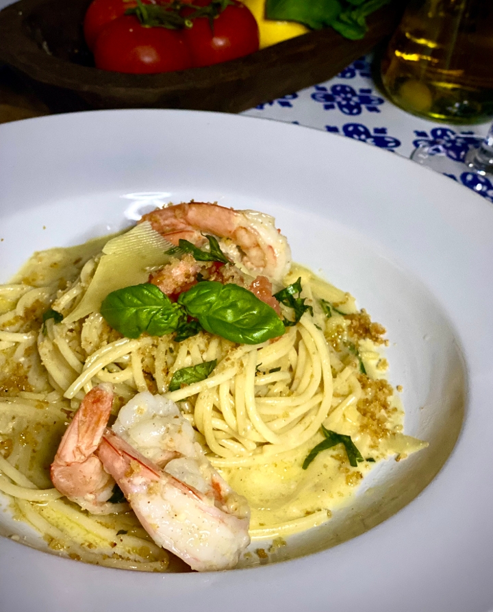 Order Shrimp Scampi food online from Lbv: Italian Kitchen store, Macon on bringmethat.com