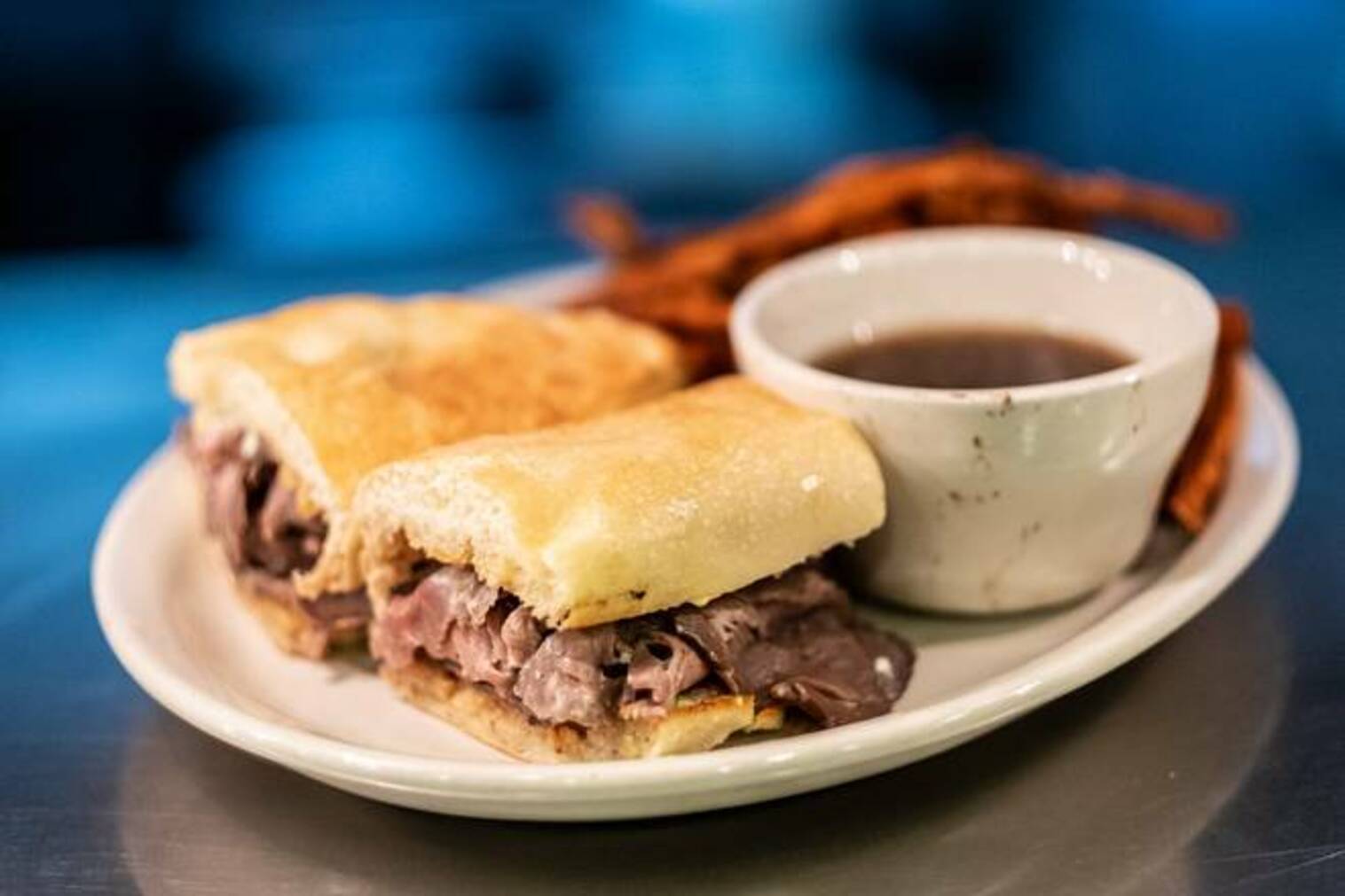 Order French Dip It, Dip It Good Sandwich food online from Flancers store, Mesa on bringmethat.com
