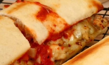 Order Chicken Parmesan Sandwich food online from Penguino's Pizza store, Buffalo Grove on bringmethat.com