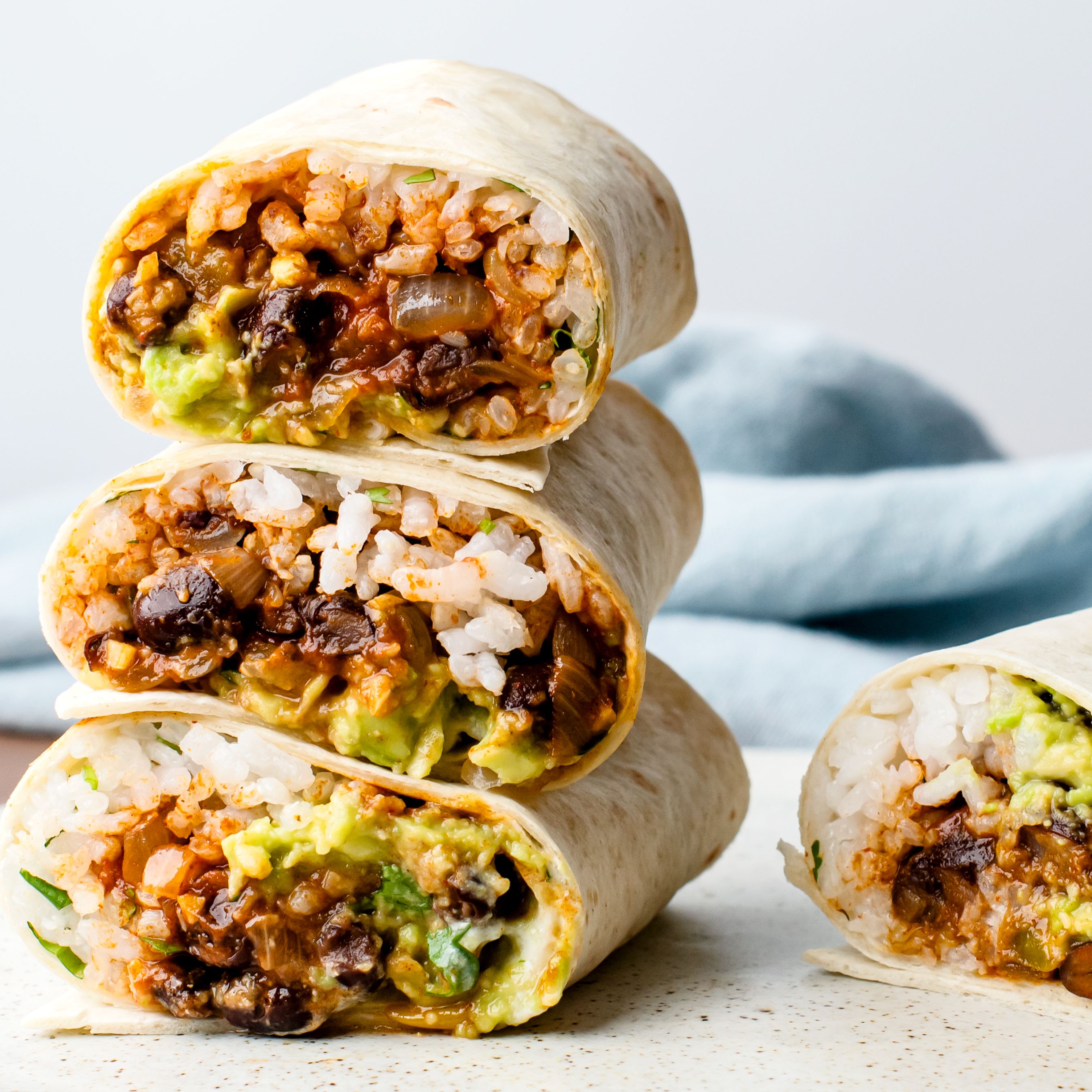 Order Sante Fe Burrito food online from Tortuga's Mexican Village store, Princeton on bringmethat.com