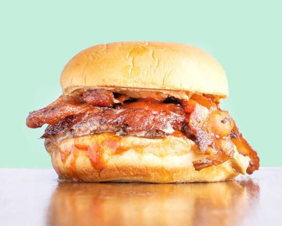 Order S.P.B.B. Burger food online from Diesel And Duke store, Montclair on bringmethat.com