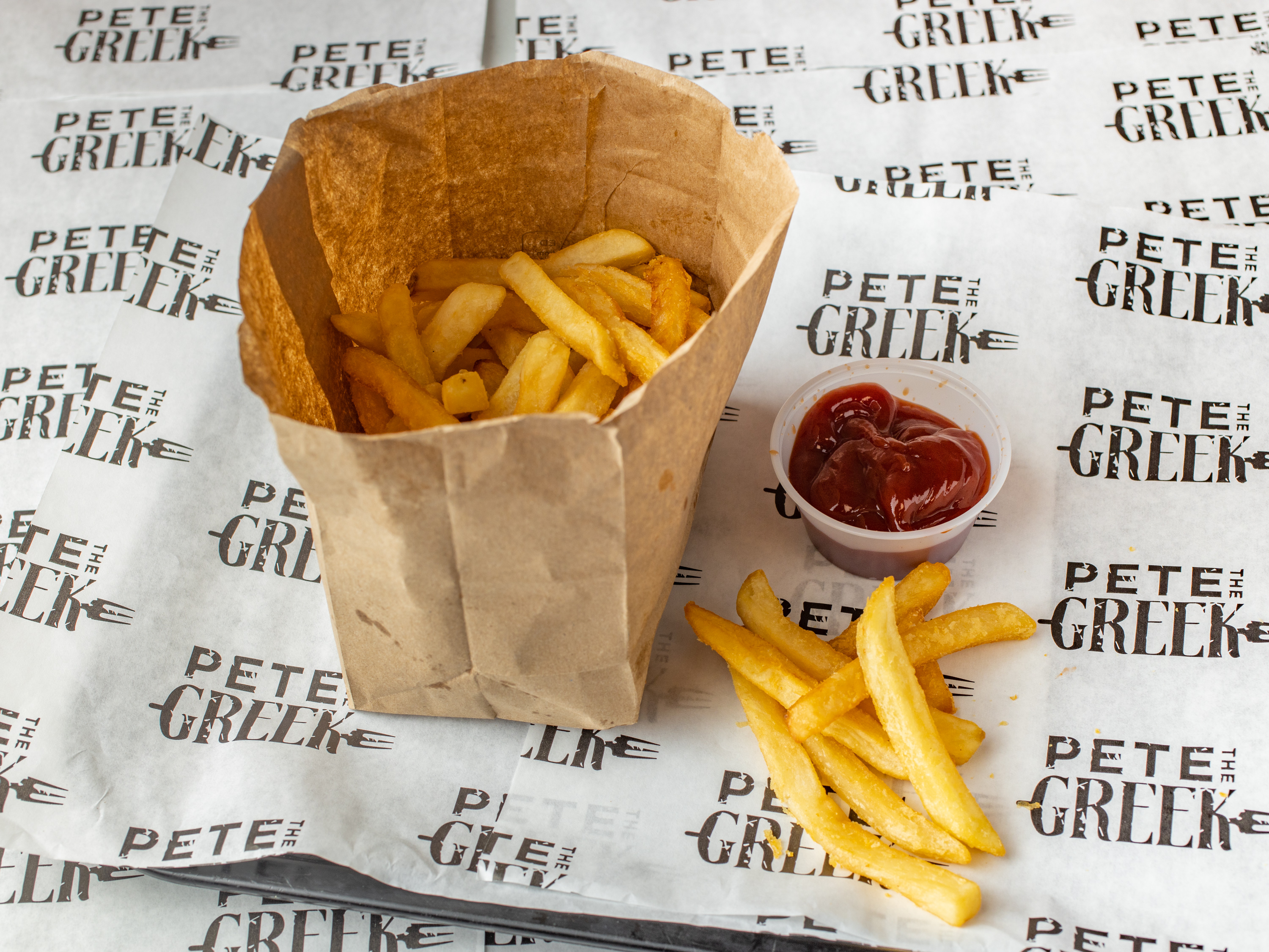 Order French Fries food online from Pete The Greek store, Old Bethpage on bringmethat.com