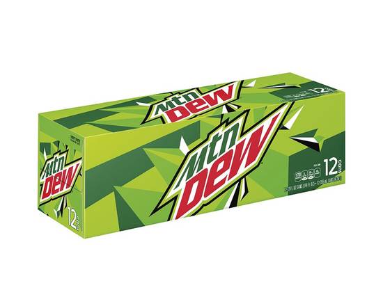 Order Mountain Dew 12 Pack Cans food online from Chevron ExtraMile store, Riverside on bringmethat.com