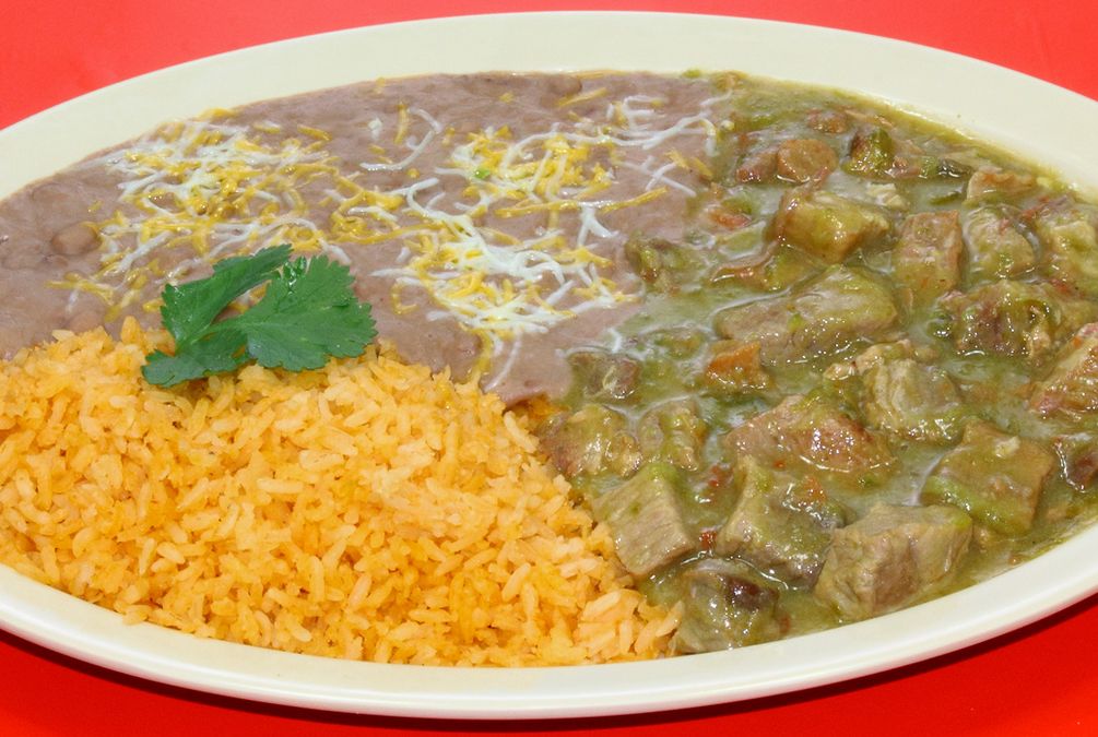 Order Chile Verde Plate food online from Chile Verde store, Inglewood on bringmethat.com