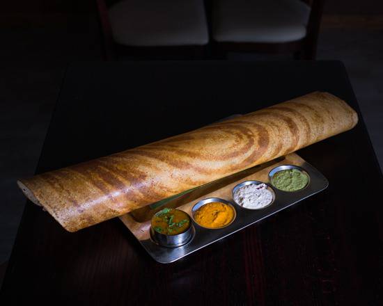 Order Paper Dosa food online from Sangam Chettinad Indian Cuisine store, Austin on bringmethat.com