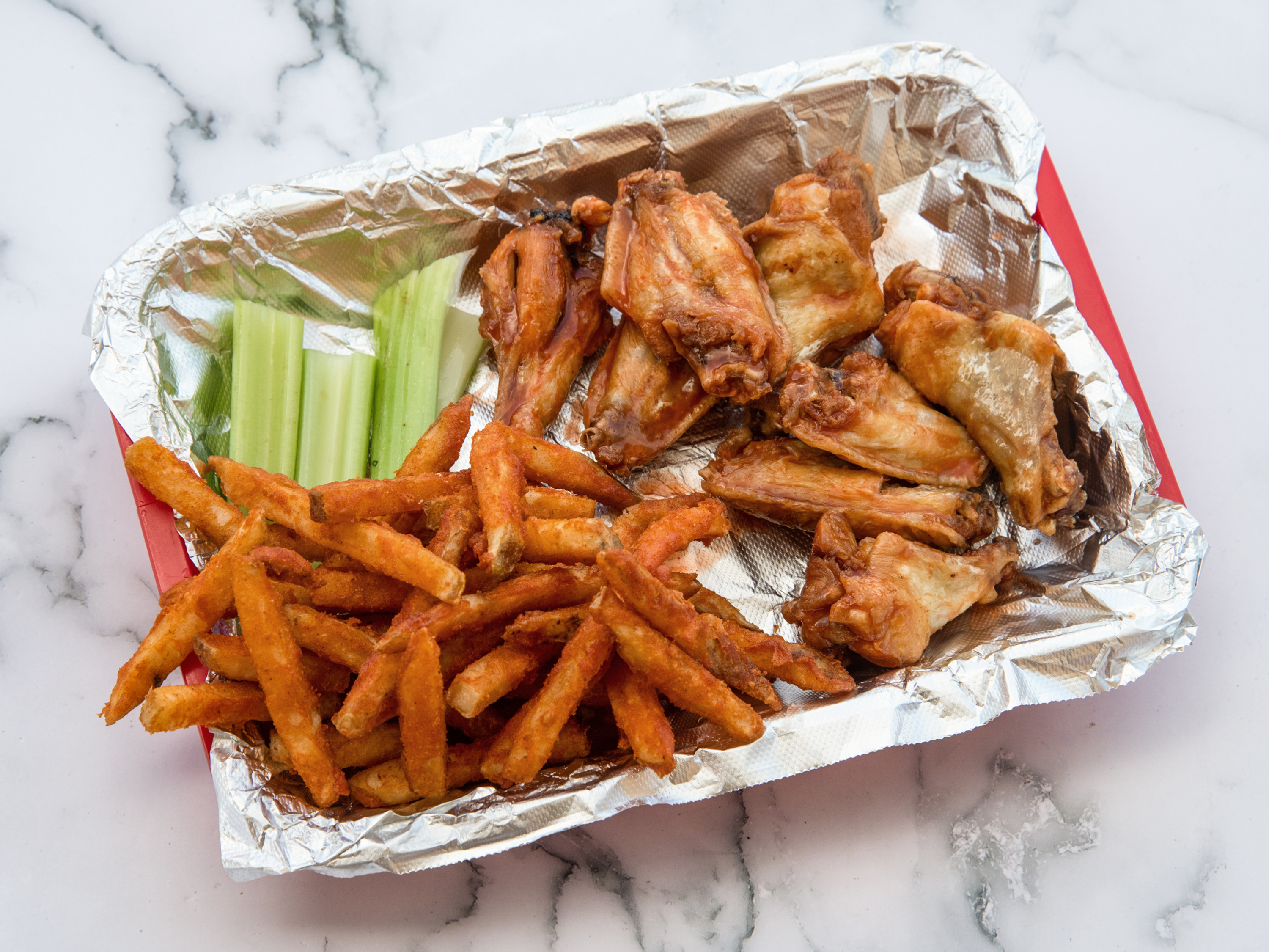 Order Wings and Fries food online from Taco Loco store, Marietta on bringmethat.com