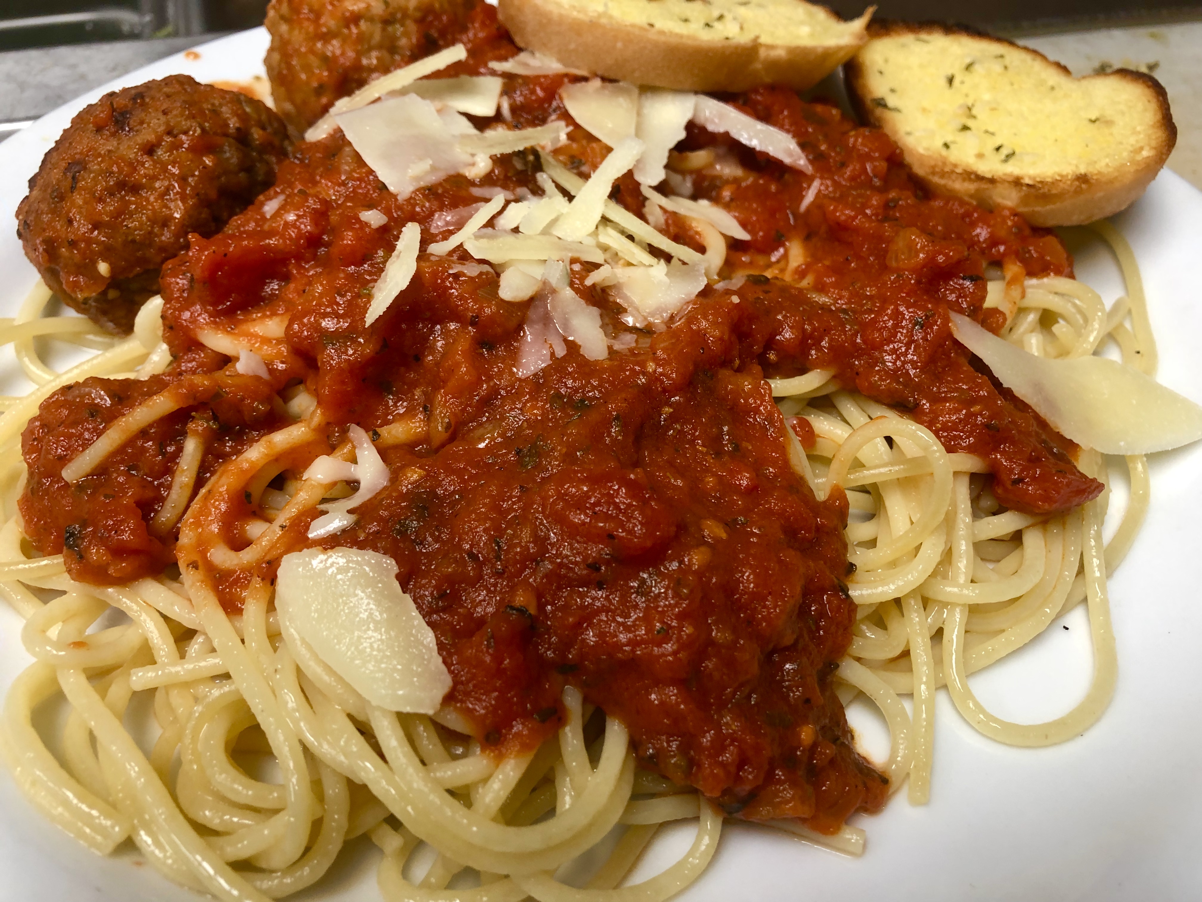 Order Spaghetti and Meatballs food online from Pizza E Birra store, San Diego on bringmethat.com