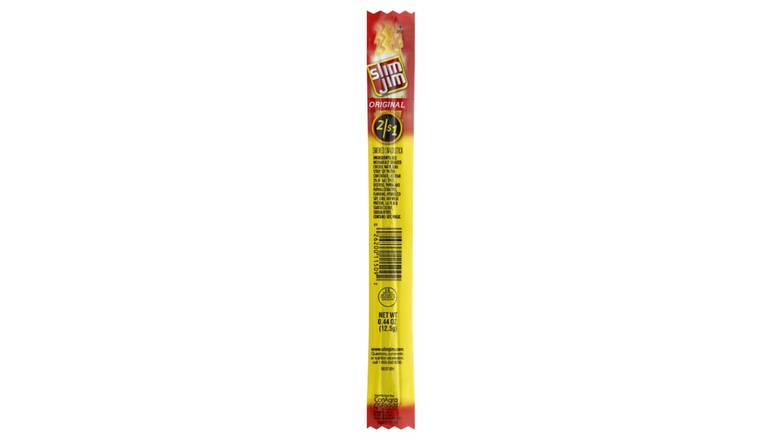 Order Slim Jim Smoked Snack Stick food online from Red Roof Market store, Lafollette on bringmethat.com