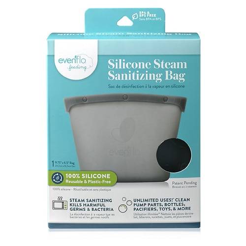 Order Evenflo Silicone Steam Sanitizing Bag - 1.0 ea food online from Walgreens store, Woodbury on bringmethat.com
